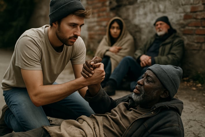 A person helping other people in need-Aug-12-2025-10-44-06-6228-PM