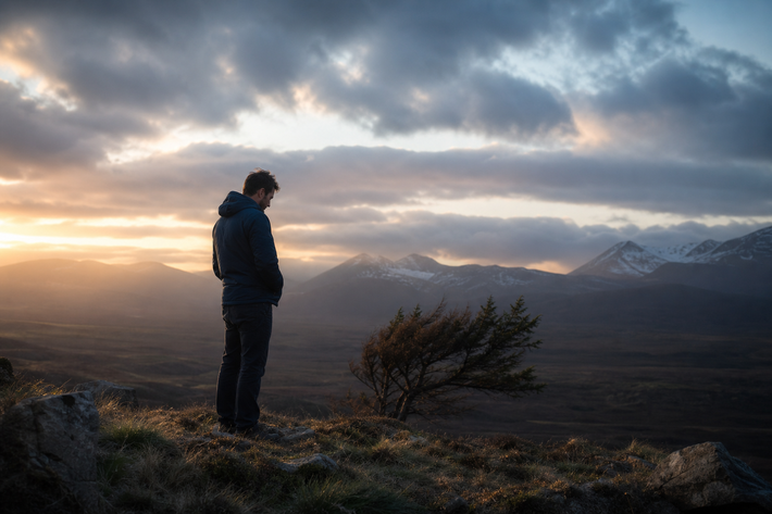 Disappointed Job Loss in Desolate Landscape-1