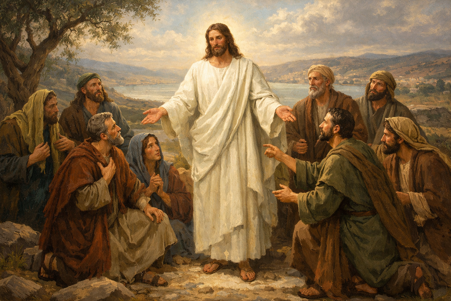 Jesus Speaks Disciples Resurrection-1