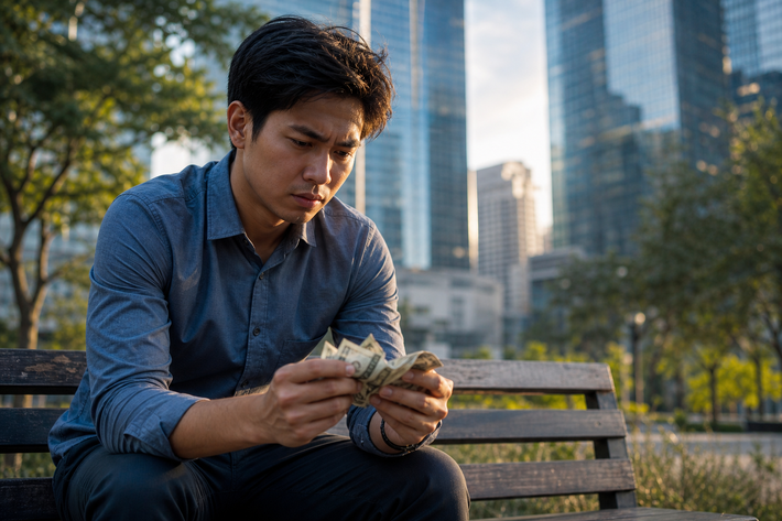 Worried Person With Money Concerns-1