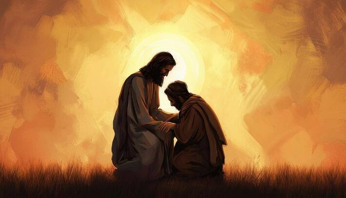 people being comforted by Jesus-1-1