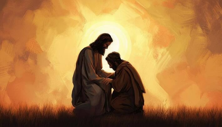 people being comforted by Jesus-1-1