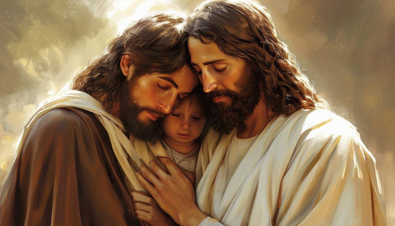 people being comforted by Jesus-2