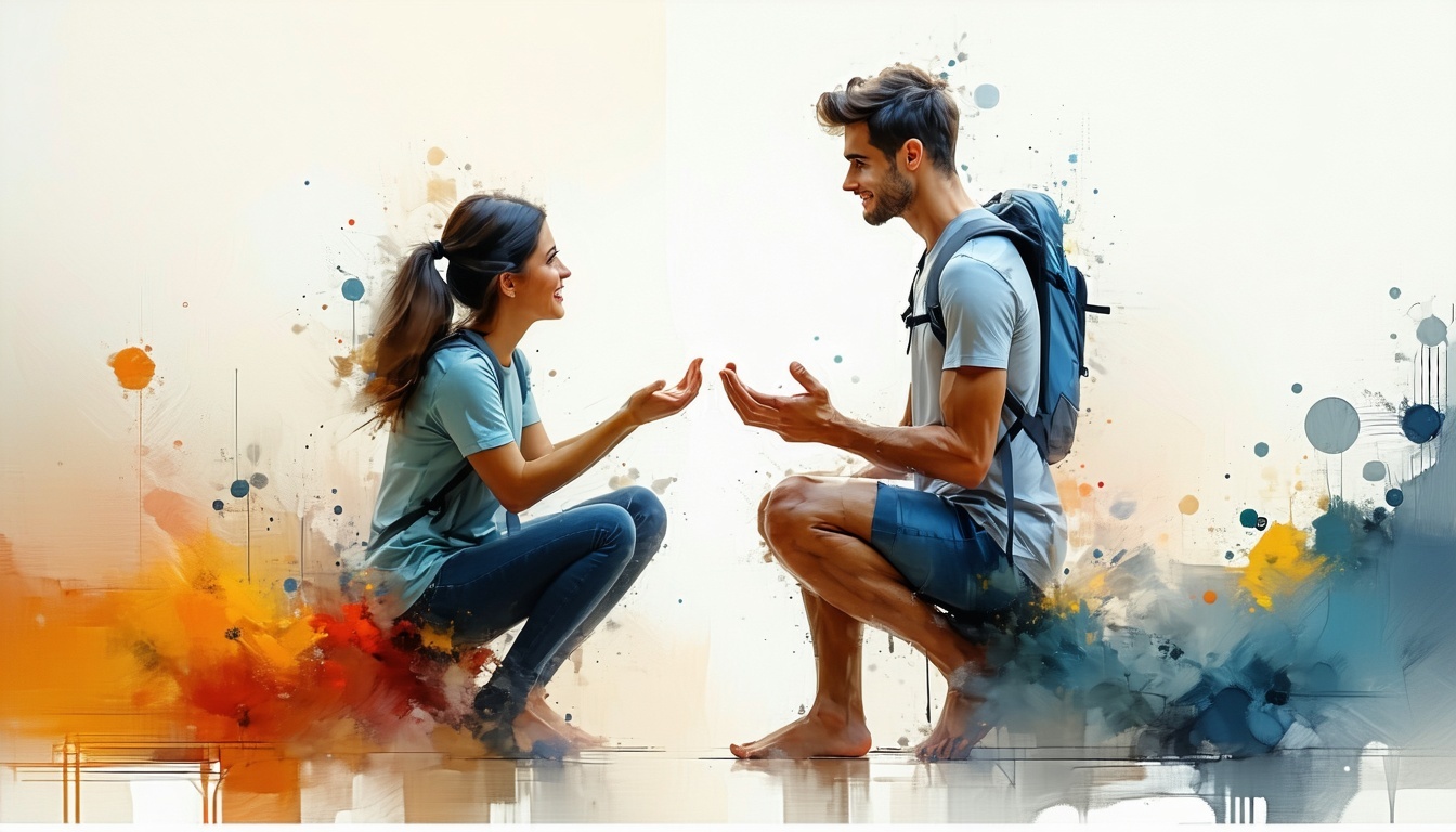 people being nice to each other and patient with each other