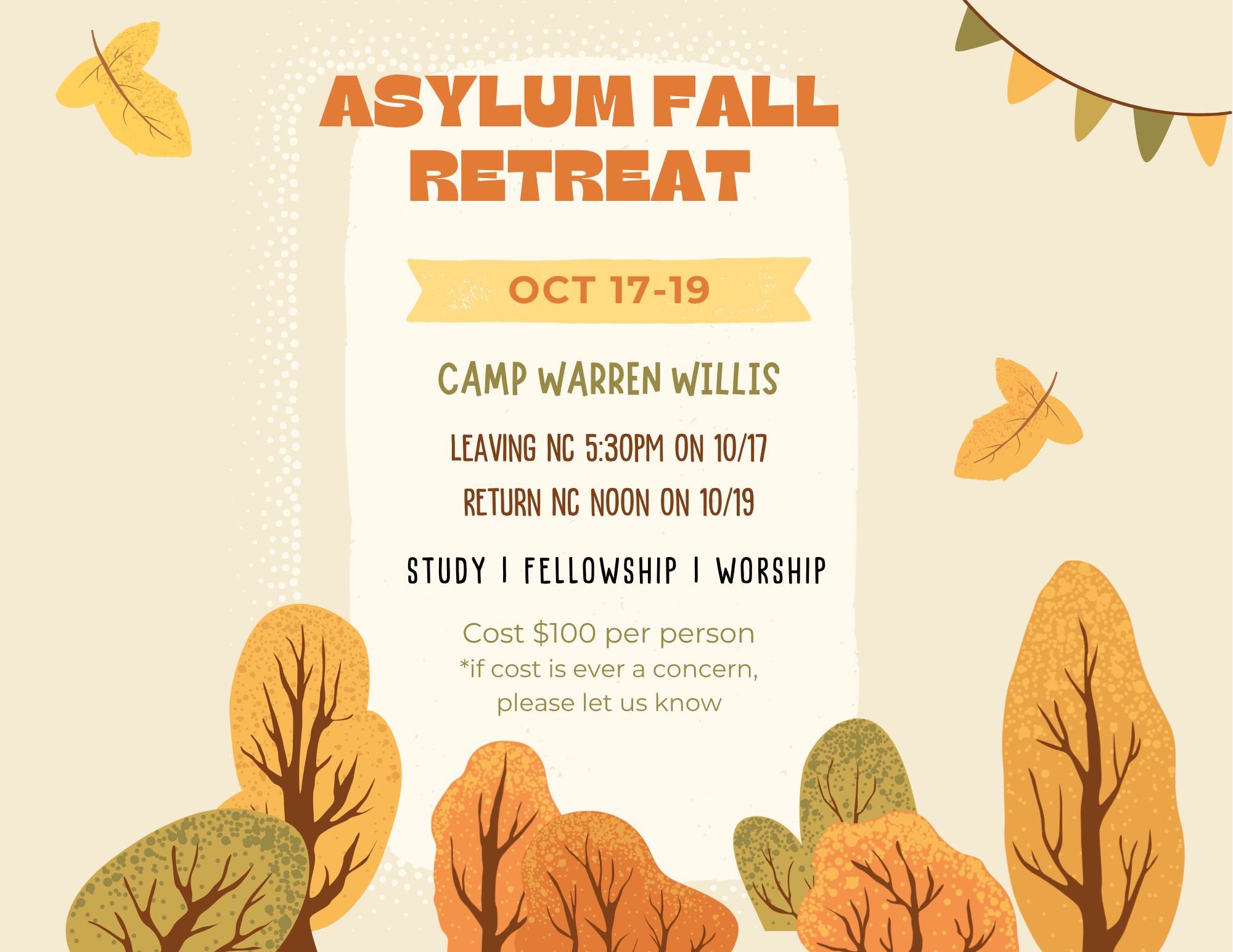 Asylum fall retreat