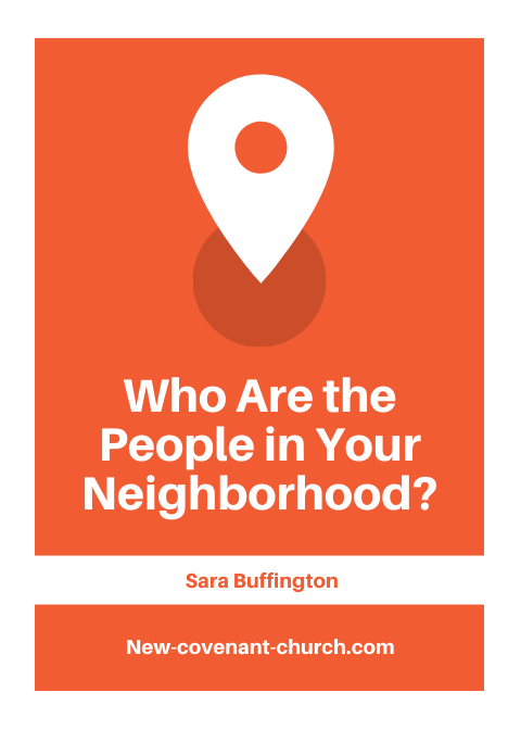 Who Are the People in Your Neighborhood?