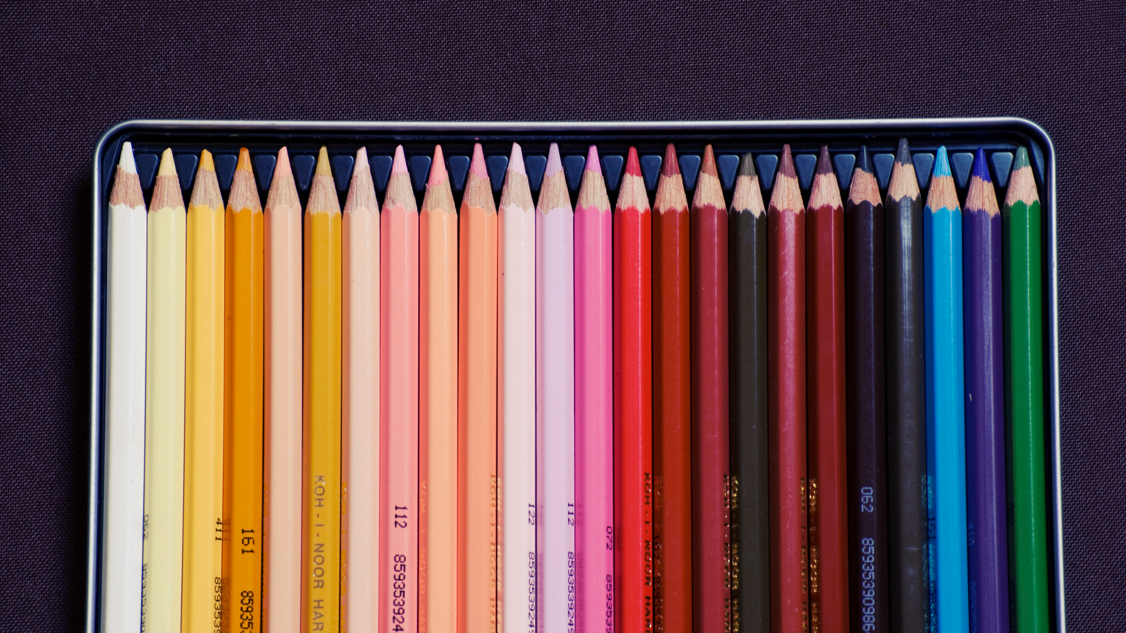 colored pencils