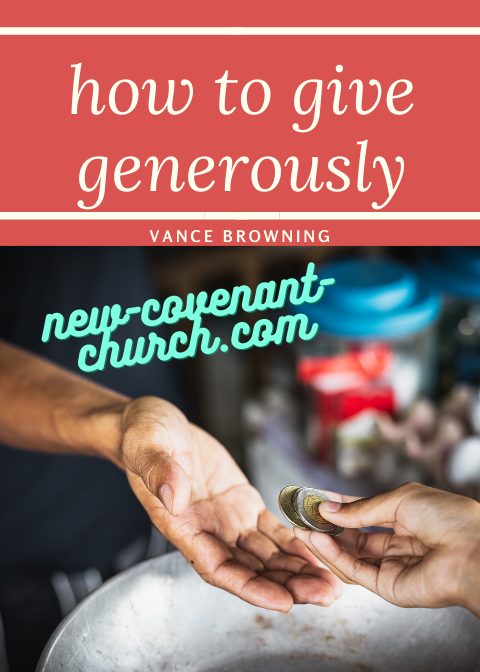 how to give generously