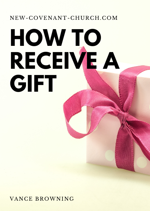 how to receive a gift