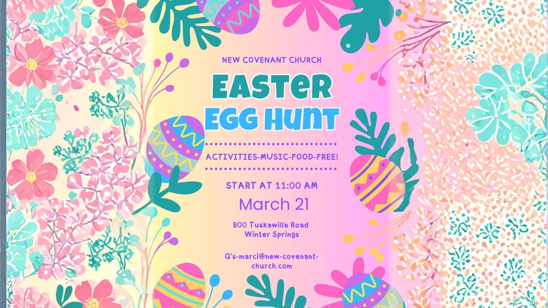 Egg Hunt Flyer (Presentation)
