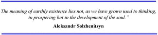 Solzhenitsyn Quotation
