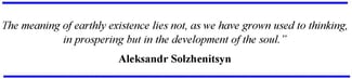 Solzhenitsyn Quotation