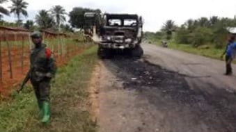 The Burned Lorry