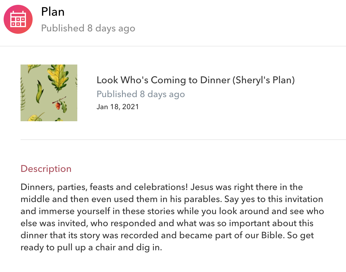 Dwell listening plan