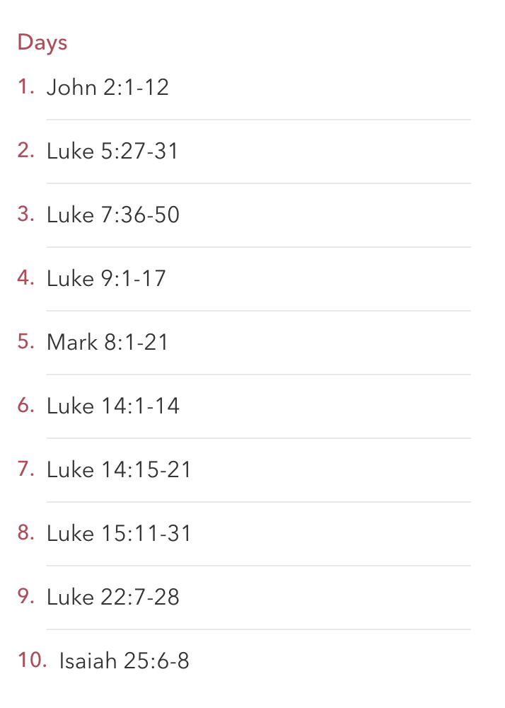 Dwell scriptures list