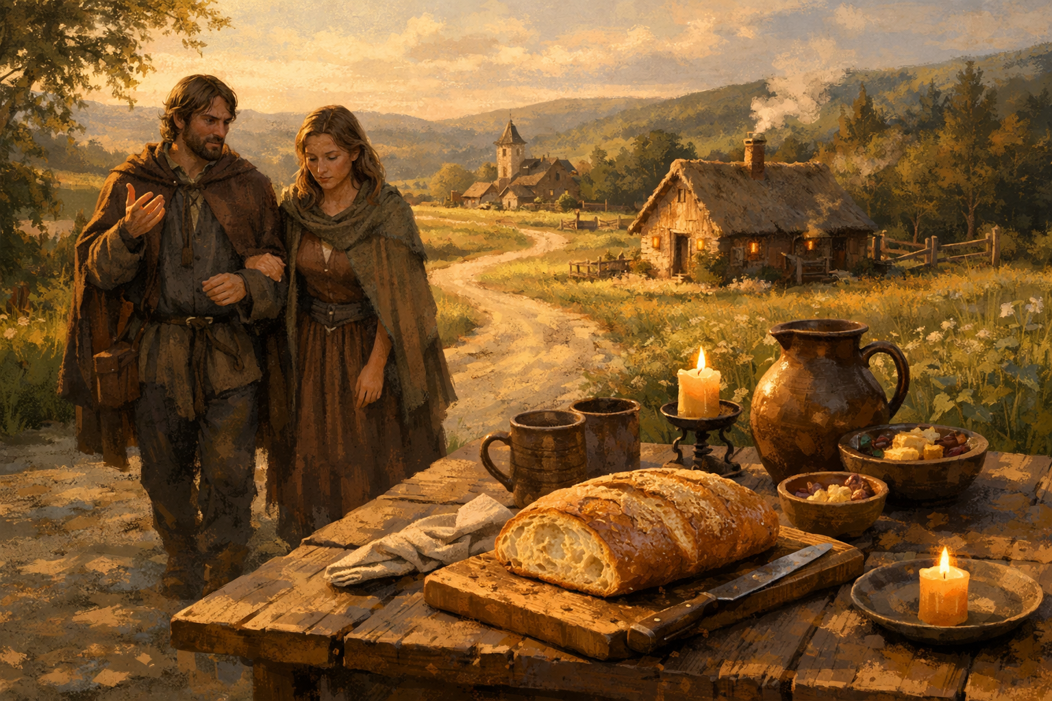 Road to Emmaus: Finding Christ in Broken Bread