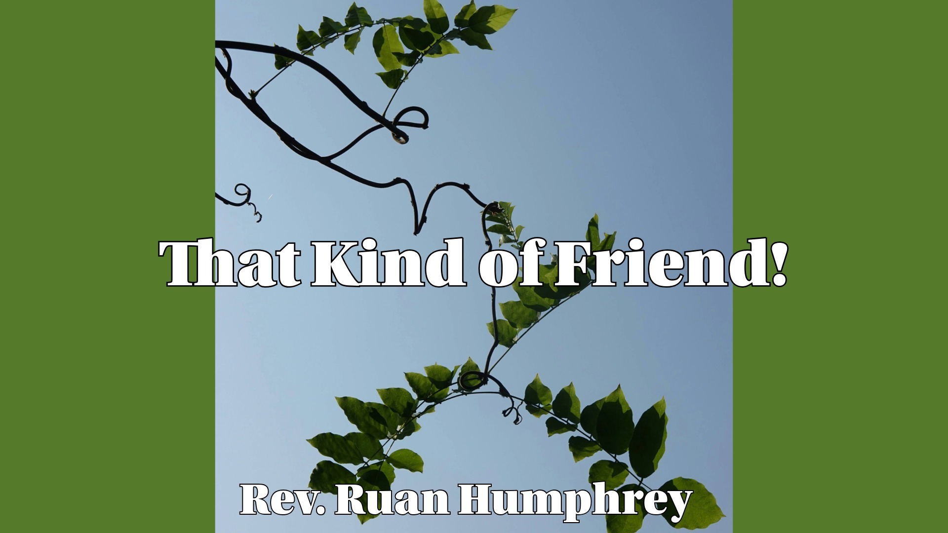 That Kind of Friend