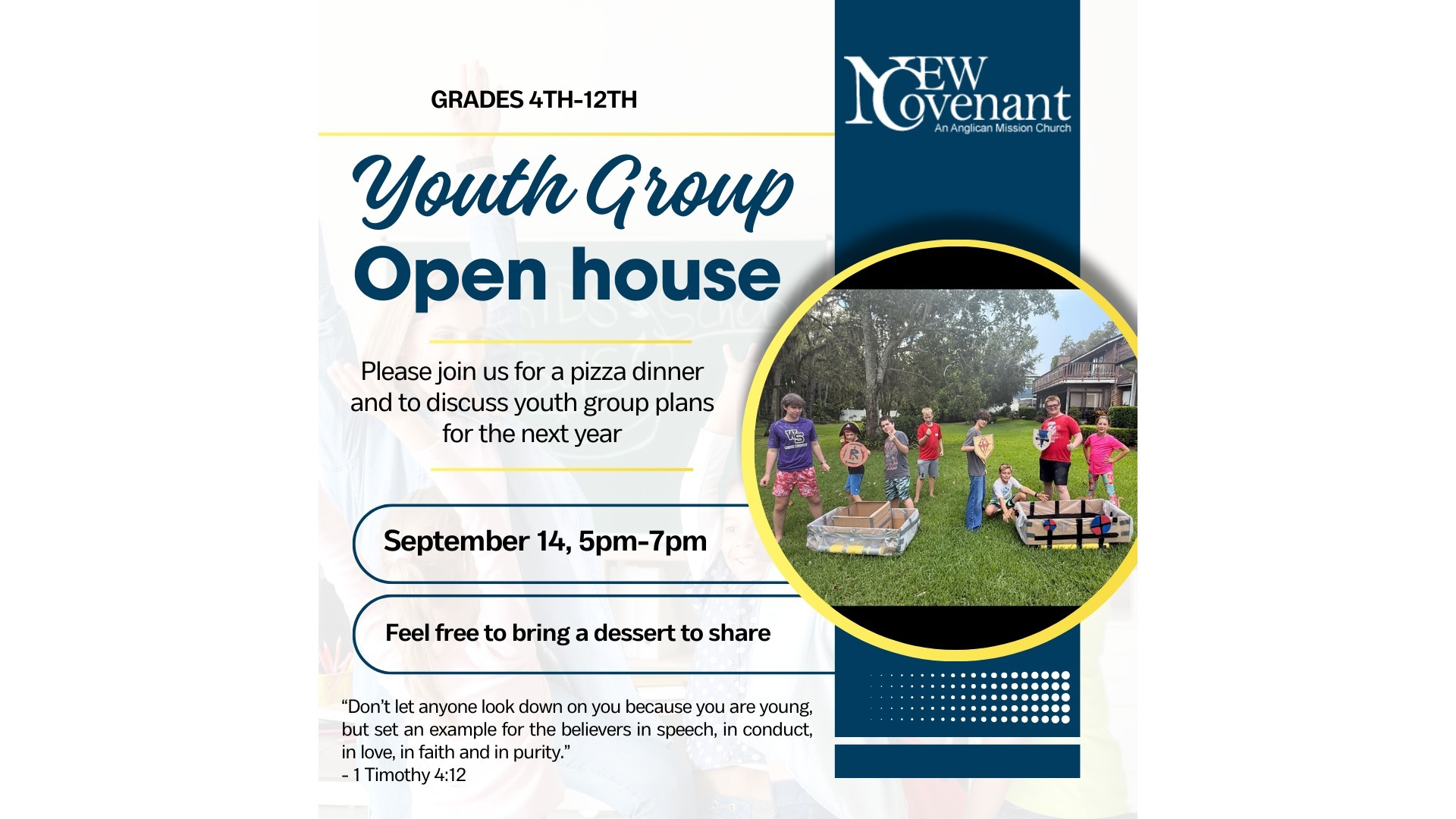 Youth Group Open House