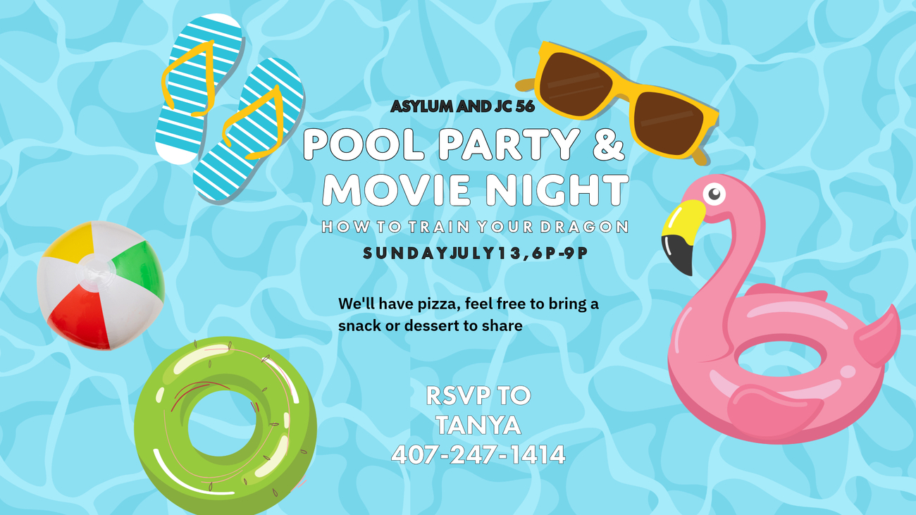 Youth group pool party Youth group pool party